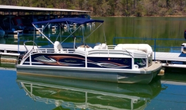 2015 Sport Pontoon Blue - 1