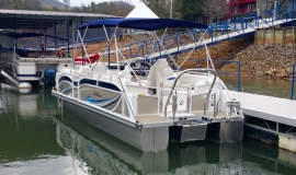 2017 JC SportToon 24TT TriToon champagne blue - 4