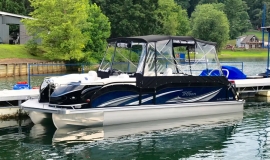 2017 JC TriToon SportToon 24TT Suzuki 250SS for sale - 1