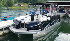 2017 JC TriToon SportToon 24TT Suzuki 250SS for sale - 2