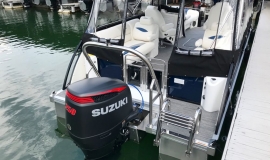 2017 JC TriToon SportToon 24TT Suzuki 250SS for sale - 22