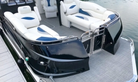 2017 JC TriToon SportToon 24TT Suzuki 250SS for sale - 3