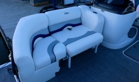 2018 jc tritoon neptoon sport 23tt blue black suzuki 200 for sale - 11