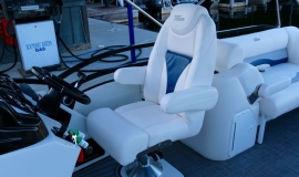 2018 jc tritoon neptoon sport 23tt blue black suzuki 200 for sale - 17