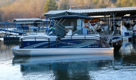 2018 jc tritoon neptoon sport 23tt blue black suzuki 200 for sale - 2
