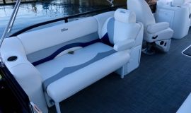 2018 jc tritoon neptoon sport 23tt blue black suzuki 200 for sale - 27