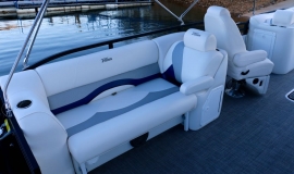 2018 jc tritoon neptoon sport 23tt blue black suzuki 200 for sale - 28
