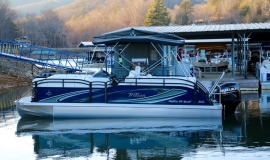 2018 jc tritoon neptoon sport 23tt blue black suzuki 200 for sale - 3