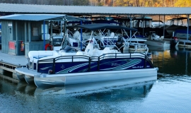 2018 jc tritoon neptoon sport 23tt blue black suzuki 200 for sale - 5