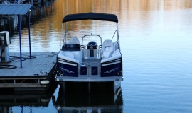 2018 jc tritoon neptoon sport 23tt blue black suzuki 200 for sale - 6