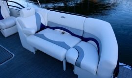 2018 jc tritoon neptoon sport 23tt blue black suzuki 200 for sale - 9