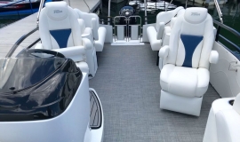 2018 JC TriToon 23TT NepToon Sport blue black Suzuki 200 for sale - 10
