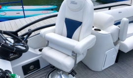 2018 JC TriToon 23TT NepToon Sport blue black Suzuki 200 for sale - 15