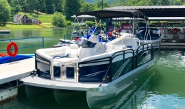 2018 JC TriToon 23TT NepToon Sport blue black Suzuki 200 for sale - 2