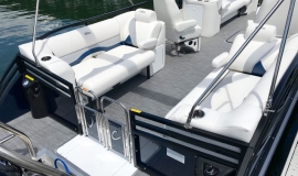2018 JC TriToon 23TT NepToon Sport blue black Suzuki 200 for sale - 25