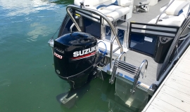 2018 JC TriToon 23TT NepToon Sport blue black Suzuki 200 for sale - 26
