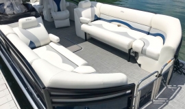2018 JC TriToon 23TT NepToon Sport blue black Suzuki 200 for sale - 3