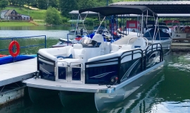2018 JC TriToon 23TT NepToon Sport blue black Suzuki 200 for sale - 4