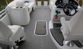 2018 JC tritoon neptoon sport 23tt white suzuki 200. - 10