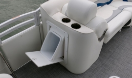 2018 JC tritoon neptoon sport 23tt white suzuki 200. - 13