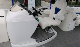 2018 JC tritoon neptoon sport 23tt white suzuki 200. - 14