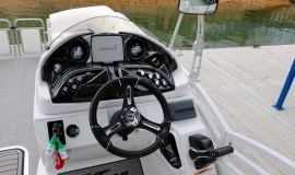 2018 JC tritoon neptoon sport 23tt white suzuki 200. - 17