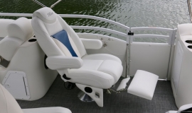 2018 JC tritoon neptoon sport 23tt white suzuki 200. - 22
