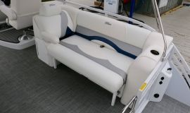 2018 JC tritoon neptoon sport 23tt white suzuki 200. - 26