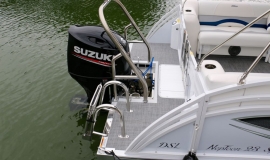 2018 JC tritoon neptoon sport 23tt white suzuki 200. - 31