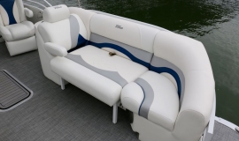 2018 JC tritoon neptoon sport 23tt white suzuki 200. - 5