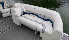 2018 JC tritoon neptoon sport 23tt white suzuki 200. - 6