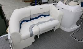 2018 JC tritoon neptoon sport 23tt white suzuki 200. - 8