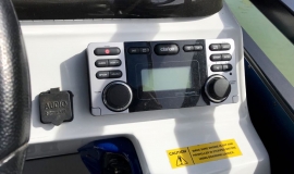 2018 JC Tritoon neptoon sport 21tt suzuki 140 blue - 12