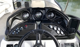 2018 JC Tritoon neptoon sport 21tt suzuki 140 black - 11