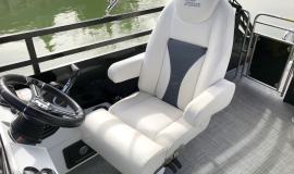 2018 JC Tritoon neptoon sport 21tt suzuki 140 black - 8