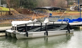 2018 JC TriToon NepToon Sport 21TT for sale suzuki 140. - 1