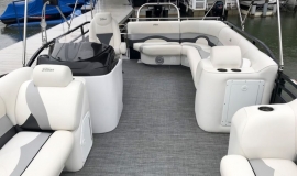 2018 JC TriToon NepToon Sport 21TT for sale suzuki 140. - 4