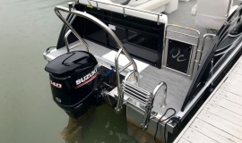 2018 JC TriToon NepToon Sport 21TT for sale suzuki 140. - 9