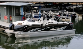 2018 jc tritoon sporttoon 24tt suzuki 250 black brown - 2