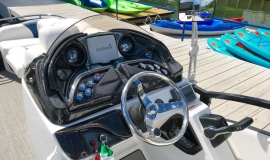 2018 JC SportToon 24TT TriToon blue black Suzuki 250SS for sale - 13