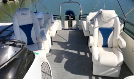 2019 JC Tritoon neptoon sport 23tt blue for sale - 13