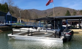 2019 JC Tritoon neptoon sport 25tt bronze for sale - 33