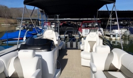 2019 JC Tritoon neptoon sport 25tt bronze for sale - 6