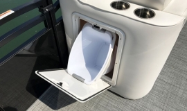 2017 JC tritoon ns23 suzuki 150 black for sale - 14