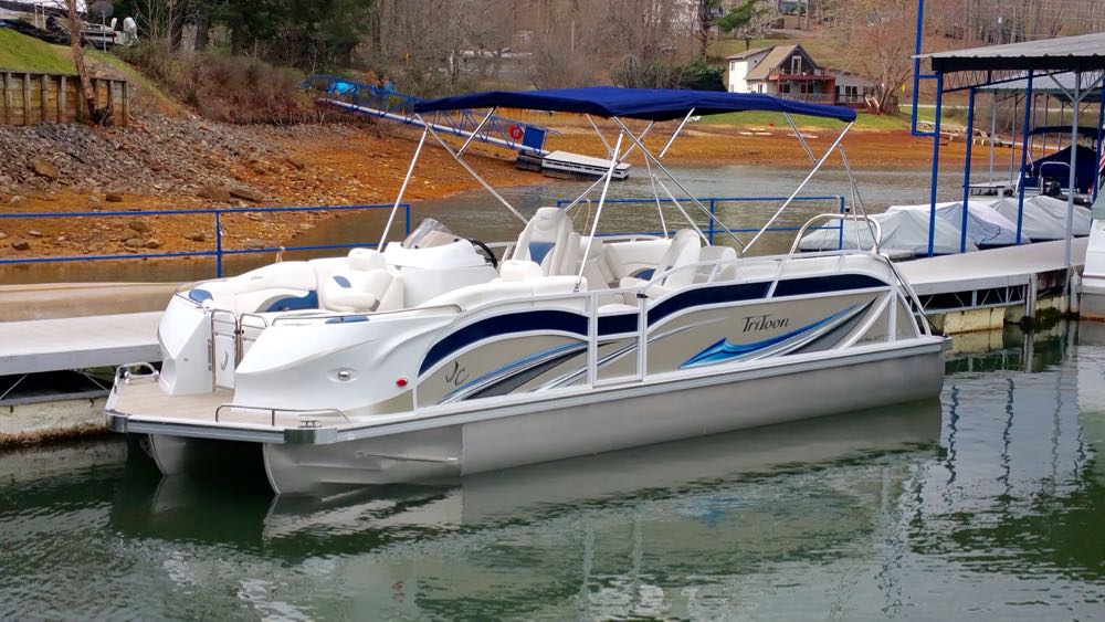 2017 JC SportToon 24TT TriToon champagne blue - 1