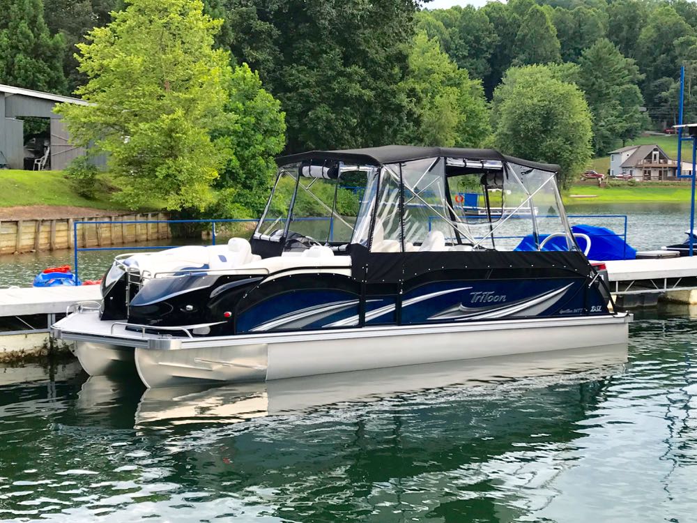 2017 JC TriToon SportToon 24TT Suzuki 250SS for sale - 1