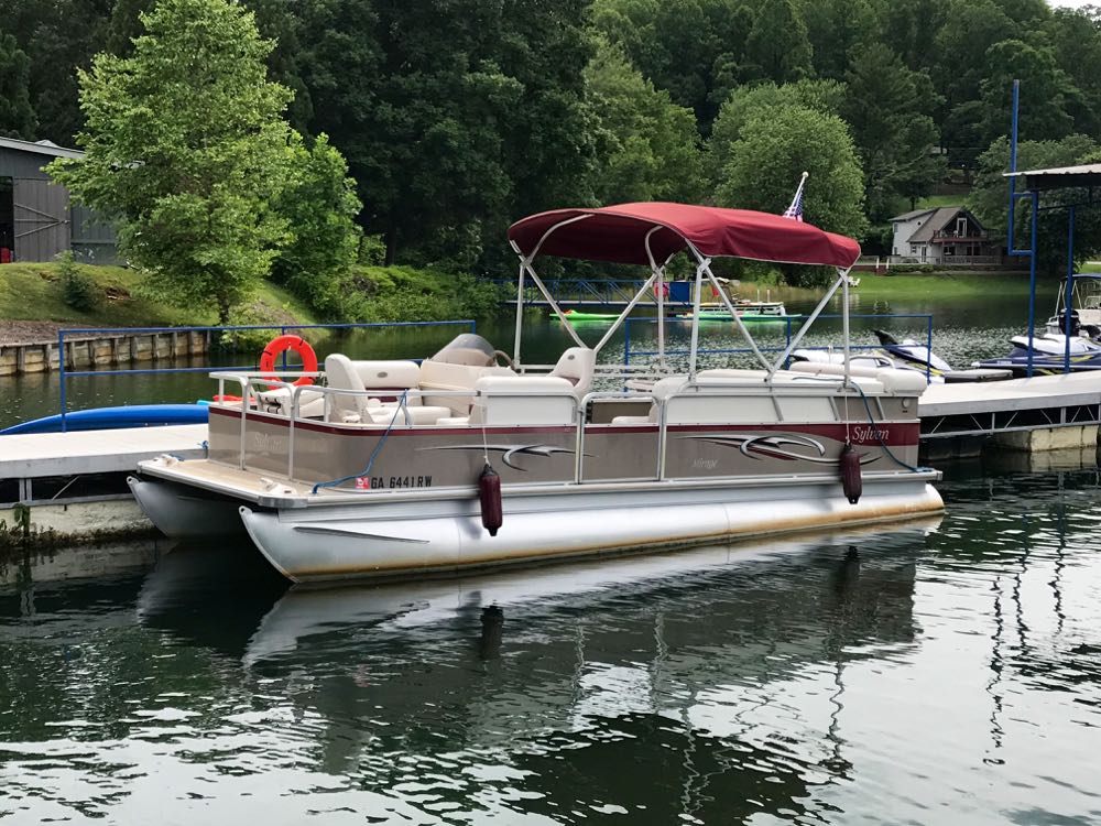 2005 Sylvan 822 fish pontoon for sale