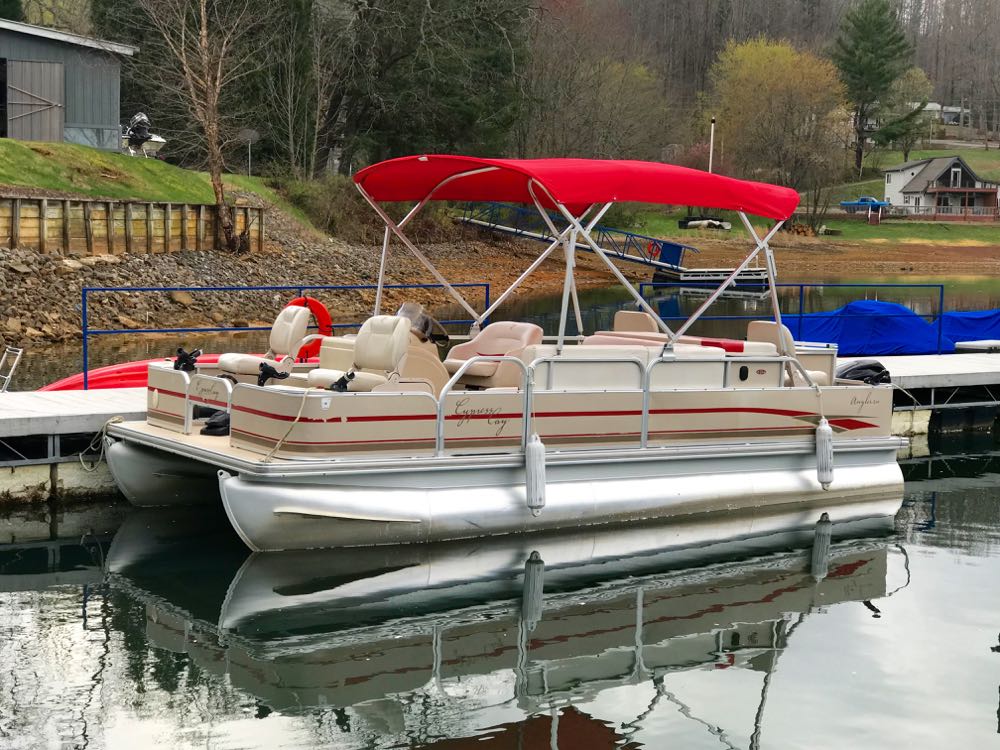2008 cyprus cay 200 angler 200 pontoon for sale