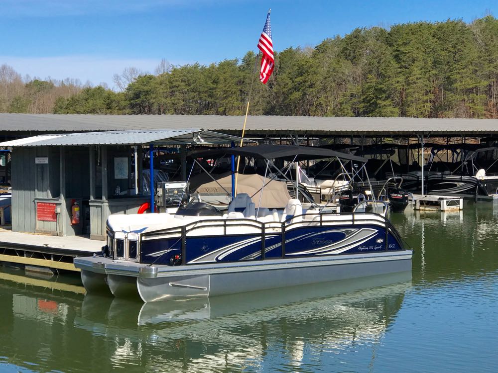 2019 JC Tritoon neptoon sport 23tt blue for sale - 1