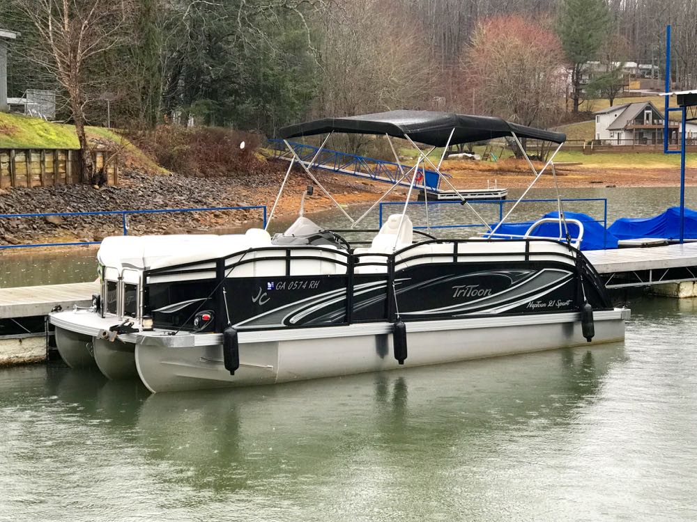 2018 JC TriToon NepToon Sport 21TT for sale suzuki 140. - 1